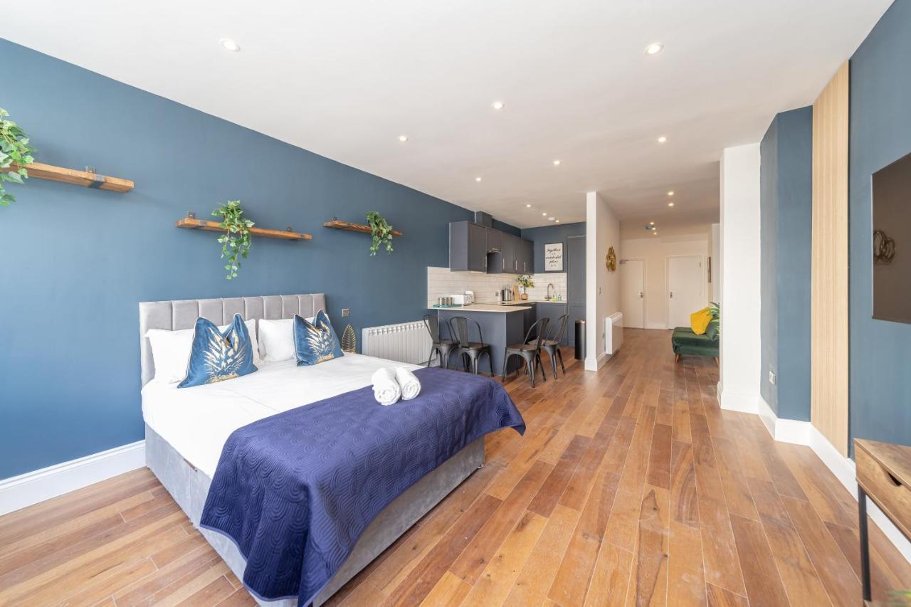 2Cq*Morden Studio Flat *Moments Away From Brighton Seafront Apartman Kültér fotó