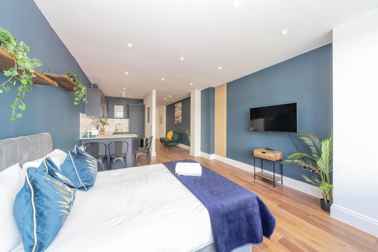 2Cq*Morden Studio Flat *Moments Away From Brighton Seafront Apartman Kültér fotó